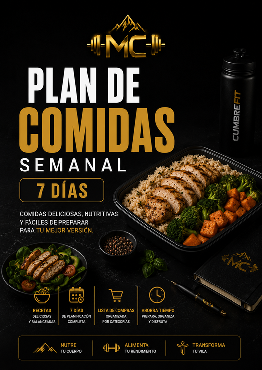 Plan Semanal - 7 Días Completos de Alimentación Saludable