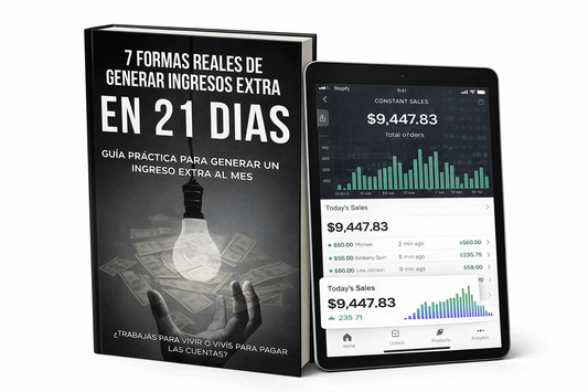 "7 Formas Reales de Generar Ingresos Extras en 21 Días"