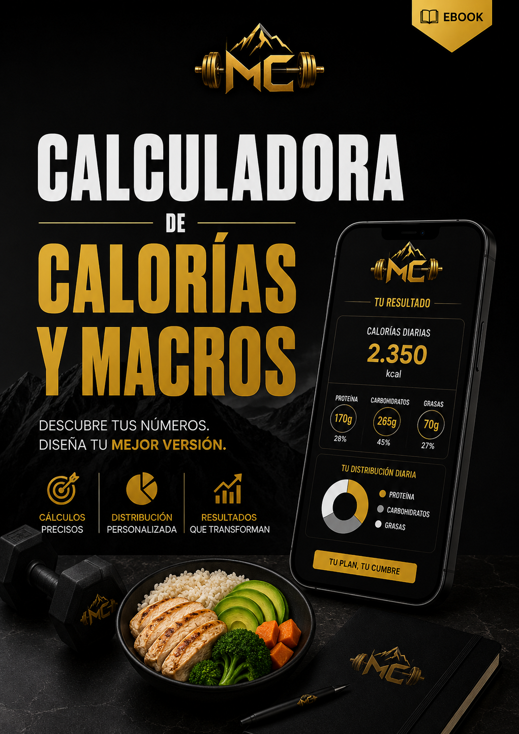 Calculadora de Kcal y Macronutrientes